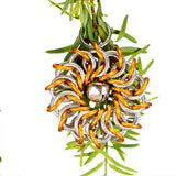 Christmas wreath ornament - Silver Base