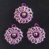 Christmas wreath ornament - Silver Base