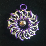 Christmas wreath ornament - Silver Base