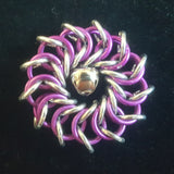 Christmas wreath ornament -Silver Highlight