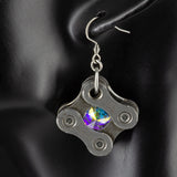 Quad-Bikechain Earrings