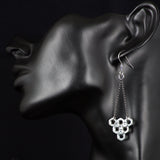 Suspended Hive Hex Earrings