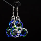 Mobius Triad Earrings
