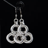 Mobius Triad Earrings