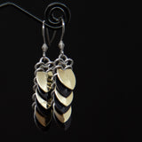 Scale Drop Earrings