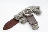Steel and Leather Belt