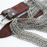 Steel and Leather Belt