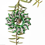 Christmas wreath ornament - Silver Base